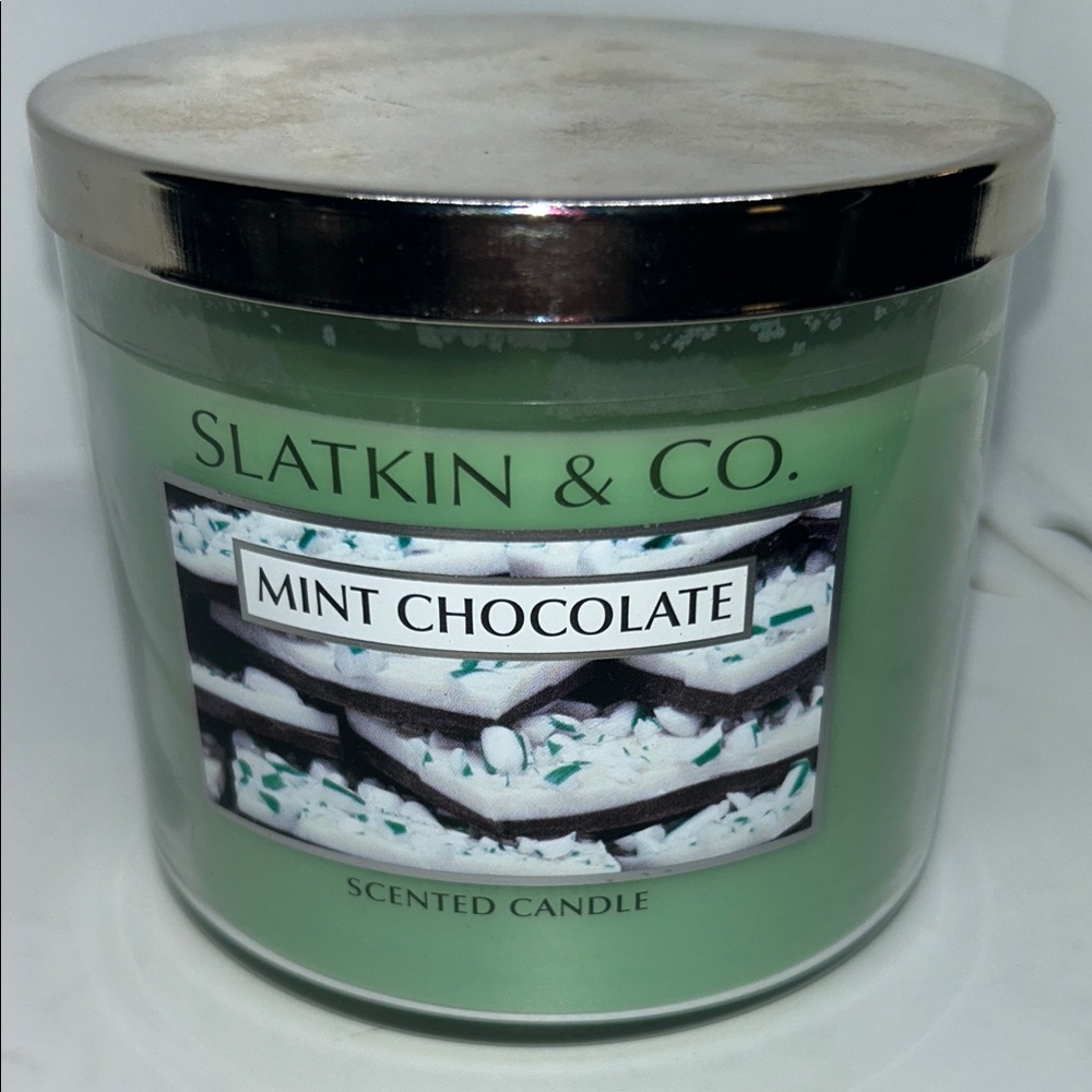 Slatkin & Co. Mint Chocolate Scented Candle - Green - Picture 7 of 7